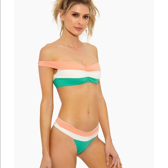 L*Space Ziggy Color Block Top & Veronica Bottom - Picture 2 of 6